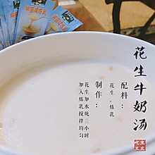 懒人食单·花生牛奶汤只需要2步超级小白菜谱