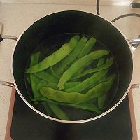 蒜香扁豆角的做法图解2