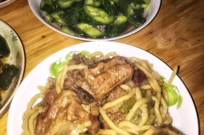排骨焖面
