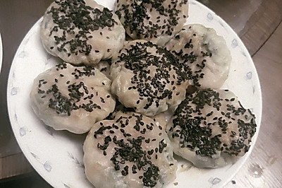 衢州特色小吃之小烤饼（小葱饼）