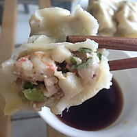 脆笋甜虾饺的做法图解6