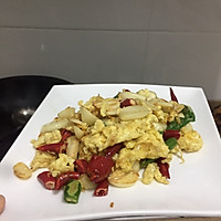 小米椒爆蒜片鸡蛋的做法图解12