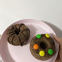 松饼粉爆浆巧克力甜甜圈