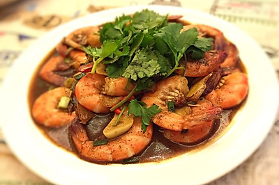 黑椒虾