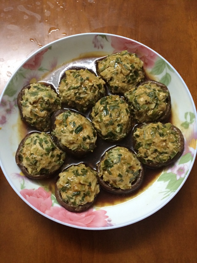香菇塞肉的做法