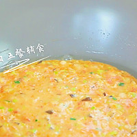 胡萝卜香菇鸡蛋饼 宝宝辅食，鸡蛋+西红柿+包菜的做法图解10