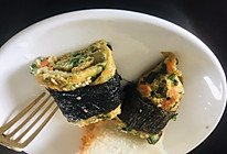 超简单高级早餐—奶酪金玉蛋卷的做法