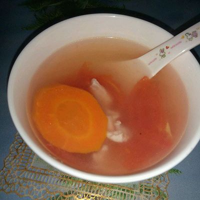 西红柿胡萝卜汤(孕妇开胃营养汤)的做法-菜谱-