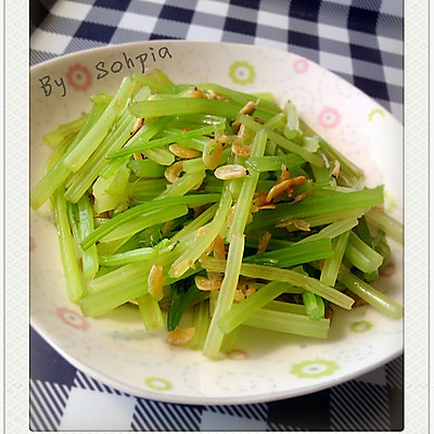 虾米拌芹菜