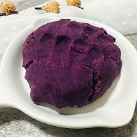 紫薯草莓大福的做法图解2