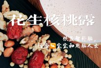 （无糖）花生核桃露｜益智补脑、补气养血｜破壁机【巨好喝！】的做法