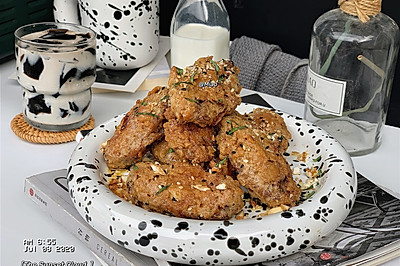 咸蛋黄炸鸡翅