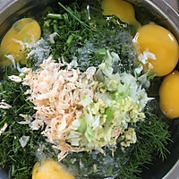 茴香炒蛋的做法图解2