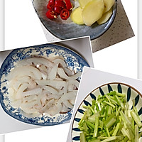 #我为奥运出食力#鱿鱼炒芹菜的做法图解1
