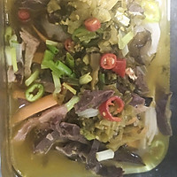 酸汤牛杂的做法图解7