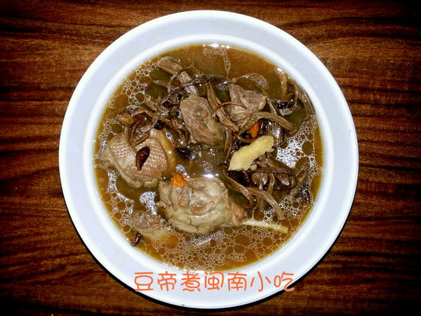 茶树菇老鸭汤