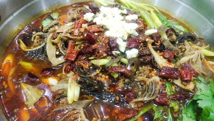 毛血旺【自制香辣底】