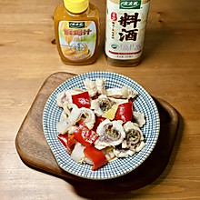 #鸡汁入家宴 感恩正当“食”#红椒炒脆鲩
