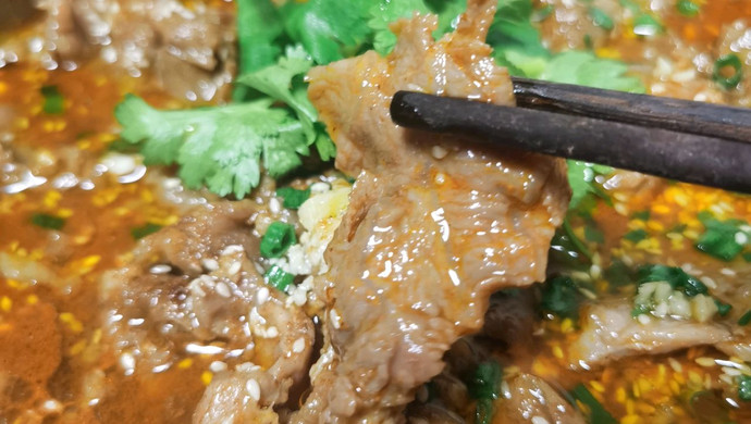 爽口嫩滑 年夜饭 水煮牛肉