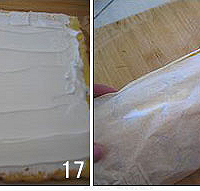 椰香海绵蛋糕卷的做法图解8