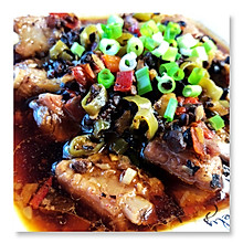 豆豉蒸排骨
