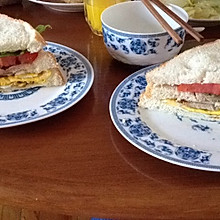 【自制三明治】超级简单美味的家庭版三明治～