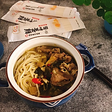 酸菜牛肉面