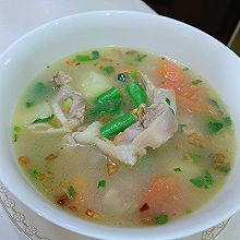 印尼风味的蔬菜鸡汤