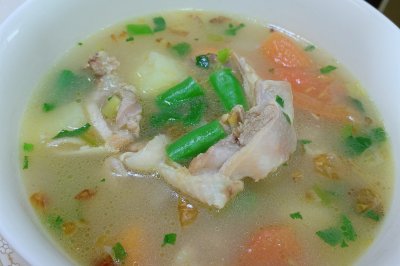 印尼风味的蔬菜鸡汤