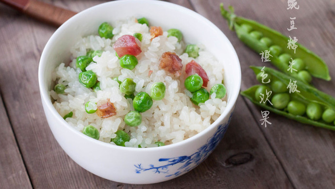 午餐--豌豆糯米饭