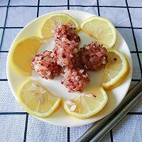 宝宝辅食の三色藜麦虾丸的做法图解8