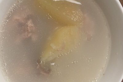苹果猪脊汤
