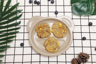 龙利鱼蔬菜米饼