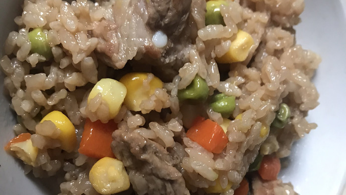 排骨饭（电饭锅懒人版）
