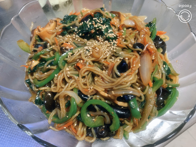 韩式炒杂菜的做法