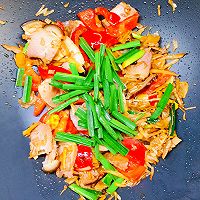 #东古滋味 幸福百味#农家烟笋炒腊肉的做法图解9