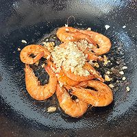 #金龙鱼橄调-橄想橄做#春游美食-蒜香大虾的做法图解6
