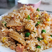 小清新海鲜焗饭的做法图解2