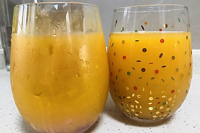 自制芒果汁，夏天的快乐