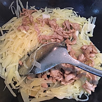 青椒土豆肉丝的做法图解4