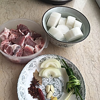 香辣牛筋头巴脑面的做法图解1