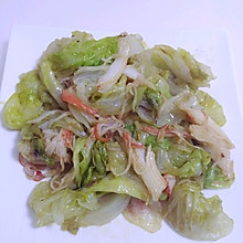 蟹肉蚝油生菜