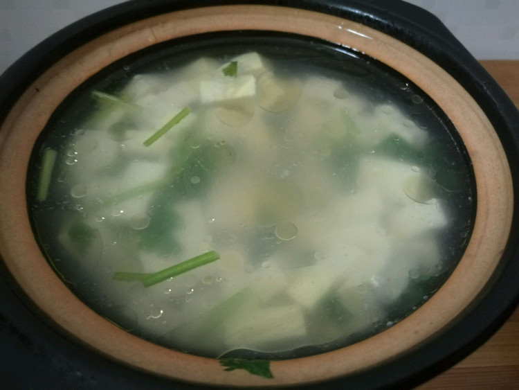 豆腐香菜汤的做法