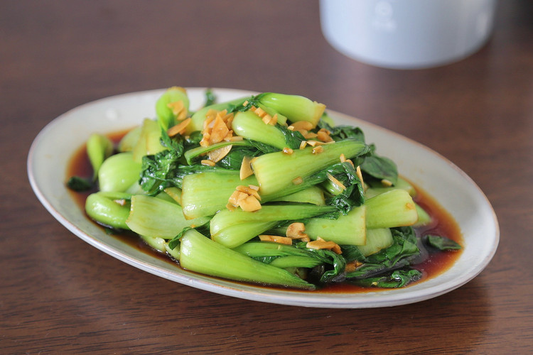 蒜蓉拌青菜的做法