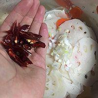 爽口呛拌莲藕片的做法图解7