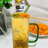 #春日尝鲜#芒果香蕉草莓｜西班牙拿铁的做法图解13