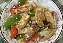 家常大葱炒豆腐的做法