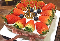 双莓慕斯蛋糕（0色素彩虹蛋糕）的做法