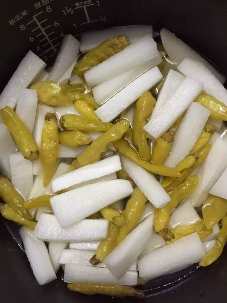 酸辣萝卜的做法
