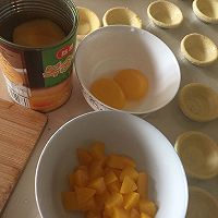 黄桃蛋挞的做法图解2